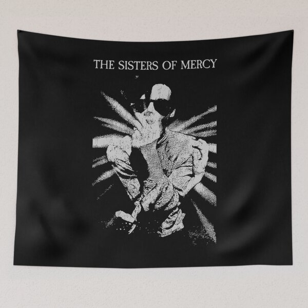 Item preview, The Sisters of Mercy Wake Retro designed and sold by movitavarsey.