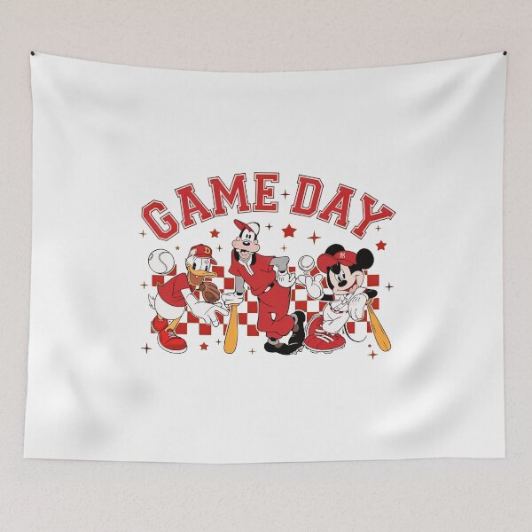 Item preview, Retro Baseball Game Day Characters Tee designed and sold by IlanaLoudin.