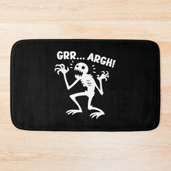 Item preview, Argh Monster – Funny Retro Monster white Design designed and sold by EmeraldeaDesign.