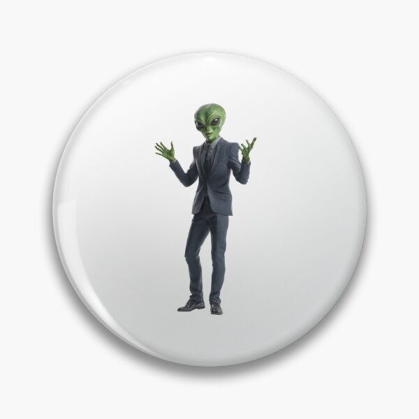 Item preview, Alien Businessman in Suit designed and sold by LuxChu.