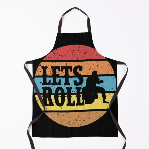 Item preview, Retro Lets Roll Jiu Jitsu Grappling Silhouette designed and sold by VadaDickinson.