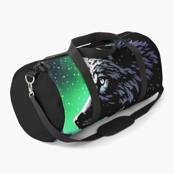 Item preview, Guardian Wolf Under the Northern Lights designed and sold by KinoDesign.