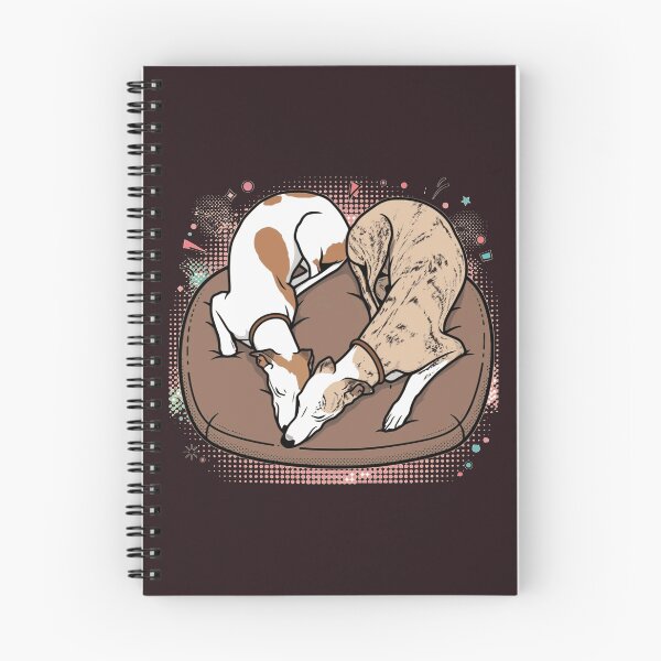 Item preview, Sleeping Whippet Greyhound Dogs Heart Pop Art designed and sold by KungPowUnicorn.