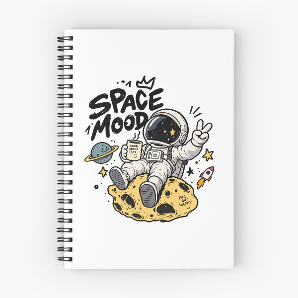 Item preview, Space Mood – Far but Happy Astronaut Adventure designed and sold by zzz888.