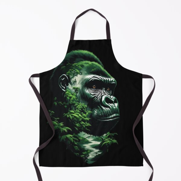 Item preview, The Spirit of the Jungle Gorilla designed and sold by KinoDesign.