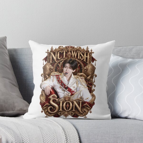 Item preview, NCT WISH SION Royal King Golden Throne Fantasy Kpop Merchandise designed and sold by Valeree Store.