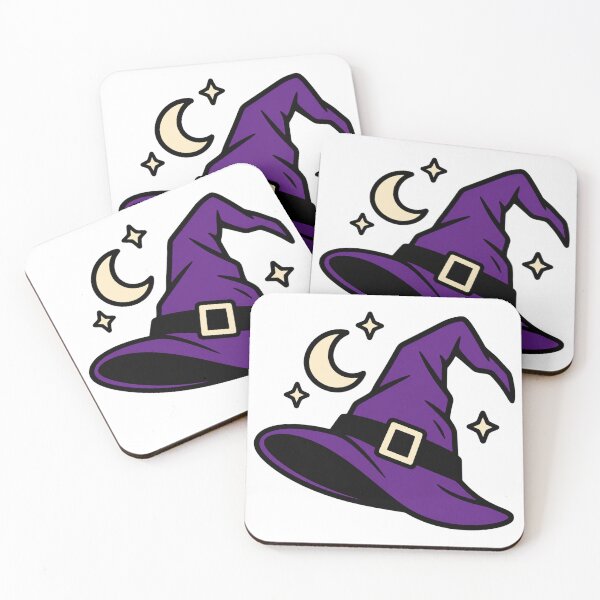Item preview, Witch Era Minimal Witch Hat and Moon designed and sold by Alphakenon.