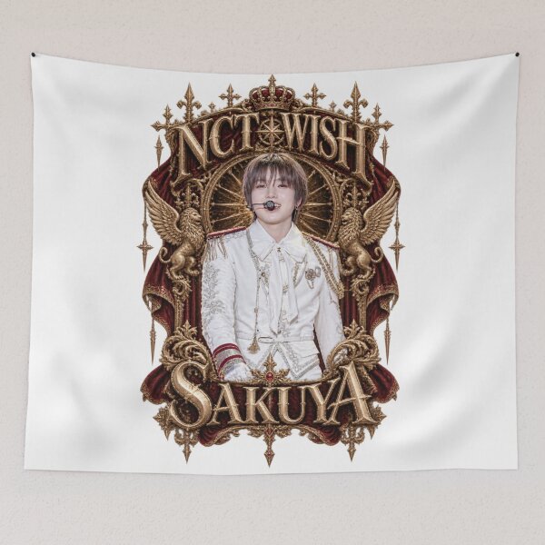 Item preview, NCT WISH SAKUYA Luxury Golden Palace Idol Merchandise designed and sold by Valeree Store.