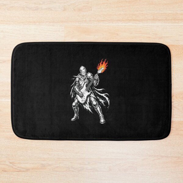 Item preview, Knight Shredding Electric Guitar On Fire  designed and sold by DoloresegmanD.