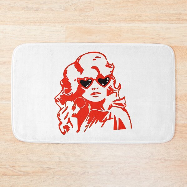 Item preview, Retro Icon Heart Sunglasses Stylized Portrait Tee designed and sold by AlejandreEd.