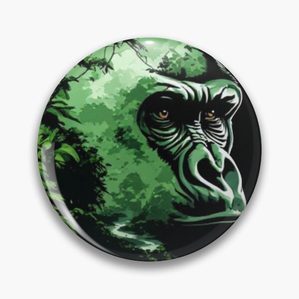 Item preview, Gorilla Guardian of the Green Jungle designed and sold by KinoDesign.