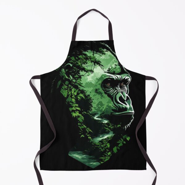 Item preview, Gorilla Guardian of the Green Jungle designed and sold by KinoDesign.