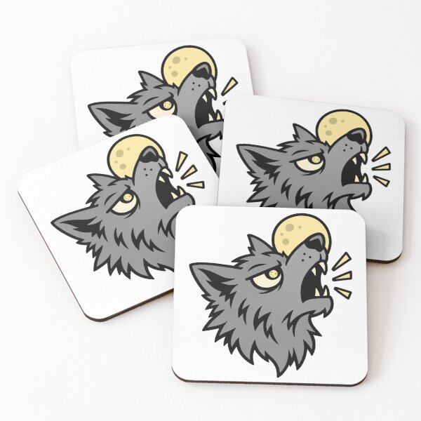 Item preview, Werewolf Humor Eye Rolling Howling Wolf designed and sold by Alphakenon.
