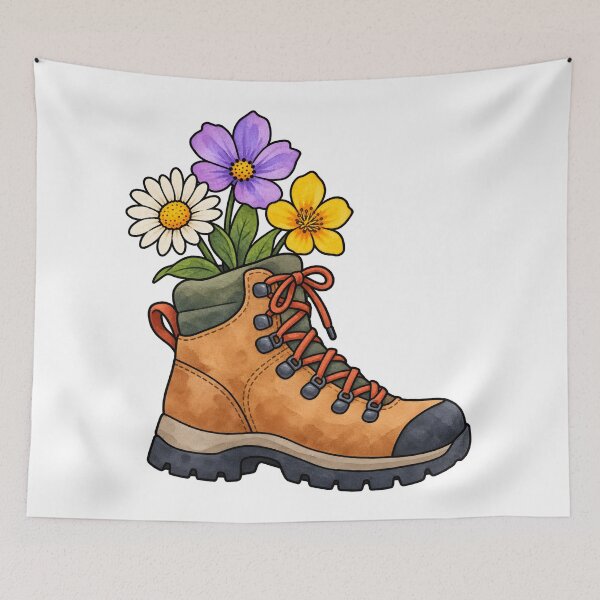 Item preview, Hiking Boot designed and sold by GraphicsClub.