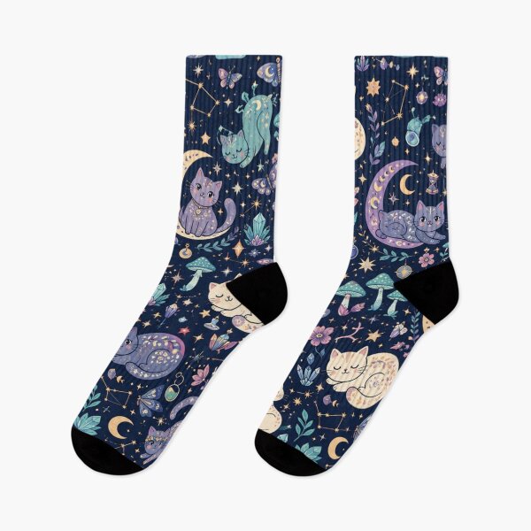 Item preview, Enchanted Moonlight Cats designed and sold by Iampoji.