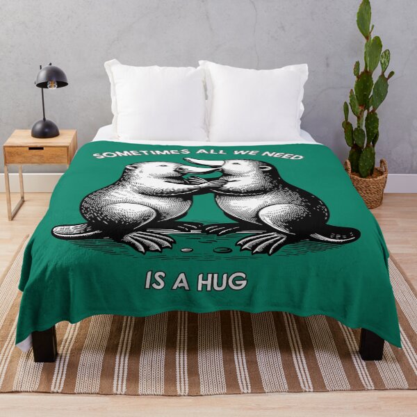 Item preview, Cute Platypus Hug – All We Need Is A Hug designed and sold by Litely.