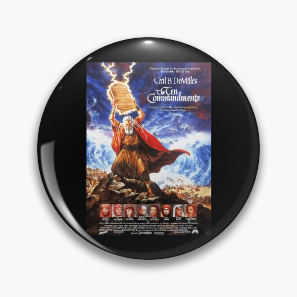 Item preview, Cecil B. De Mille's The Ten Commandments Movie Poster designed and sold by Ahcrotin.