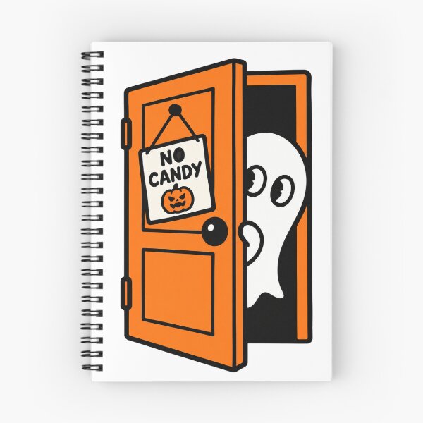 Item preview, Halloween Introvert Ghost Hiding No Candy designed and sold by Alphakenon.