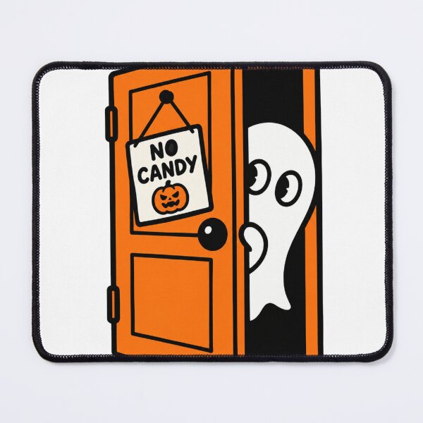 Item preview, Halloween Introvert Ghost Hiding No Candy designed and sold by Alphakenon.