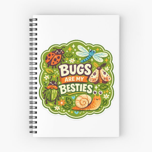 Item preview, Bugs Are My Besties Cute Insect Lover Garden Nature Art Design designed and sold by inkoutninja.
