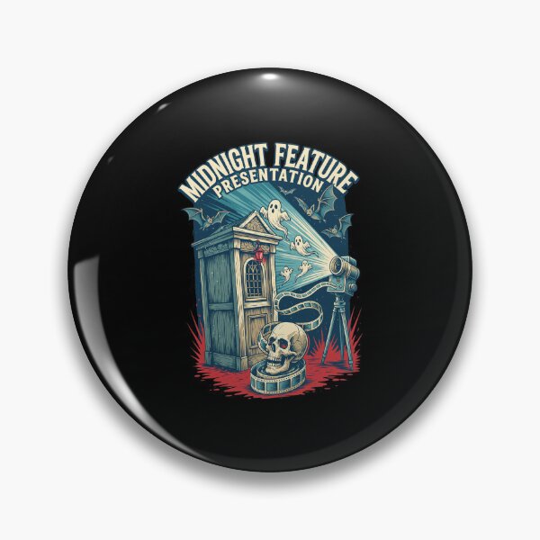 Item preview, Midnight Feature Presentation Spooky Film  designed and sold by DoloresegmanD.
