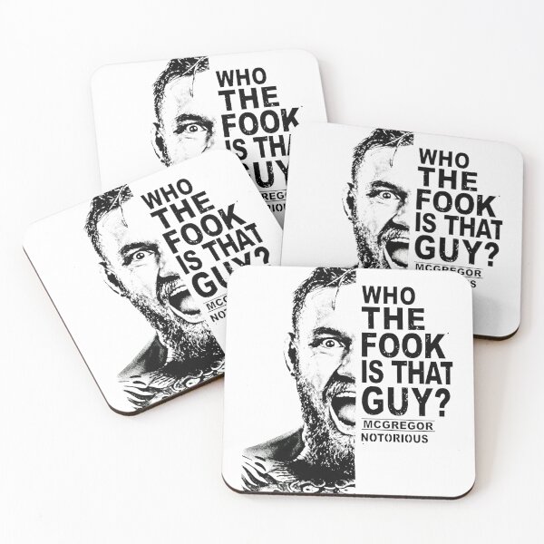 Item preview, Who The Fook Is That Guy Notorious MMA Art designed and sold by VadaDickinson.