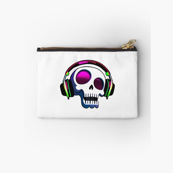 Item preview, Funny Dj Skull With Headphones designed and sold by azoandray.