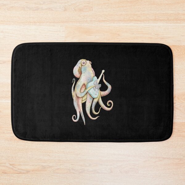 Item preview, Octopus Rocker Cello Pastel Illustration designed and sold by DoloresegmanD.