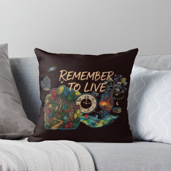 Item preview, REMEMBER TO LIVE designed and sold by SkrabinhoArt.