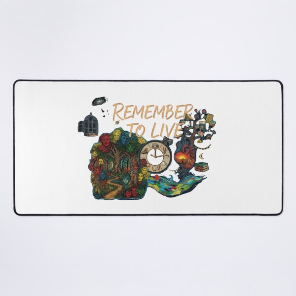 Item preview, REMEMBER TO LIVE designed and sold by SkrabinhoArt.