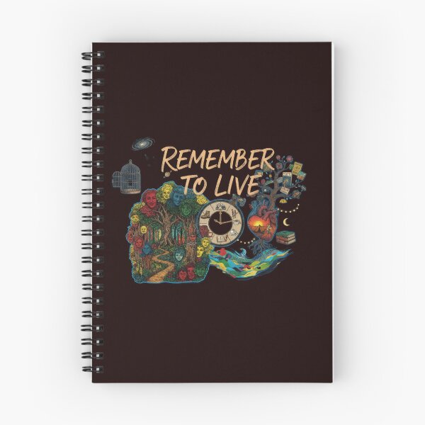 Item preview, REMEMBER TO LIVE designed and sold by SkrabinhoArt.