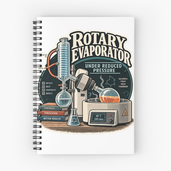 Item preview, Rotary Evaporator – Under Reduced Pressure | Chemistry Lab Science Design designed and sold by ChicClicker.