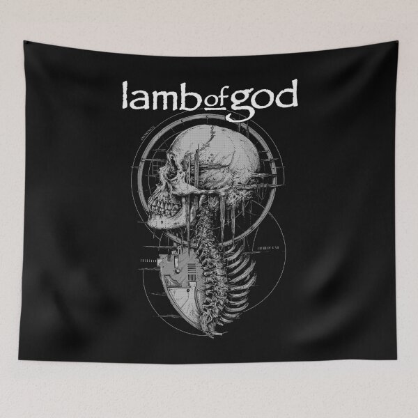 Item preview, Lamb of God Bone Skull designed and sold by vondarabilare.