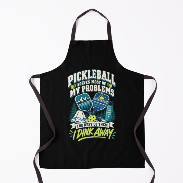Item preview, Pickleball Solves Most of My Problems Funny Dink Player designed and sold by Ridaelb.
