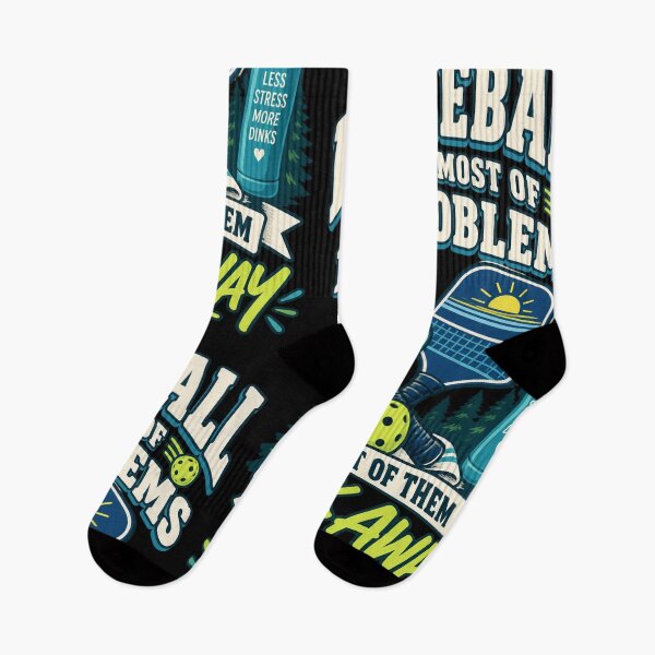 Item preview, Pickleball Solves Most of My Problems Funny Dink Player designed and sold by Ridaelb.