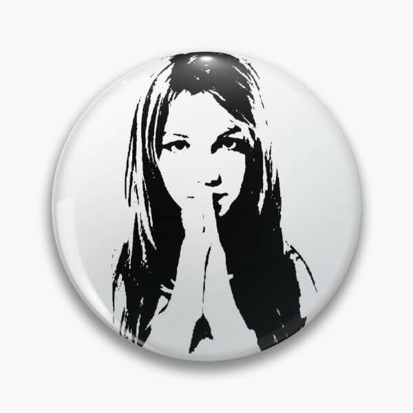 Item preview, Britney spears black and white meme designed and sold by parsolrubyart.