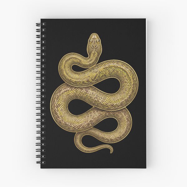 Item preview, Inland Taipan Coiled Serpent: Australian Wildlife Illustration designed and sold by FreiherrPK.