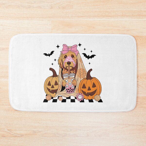 Item preview, Halloween Dog Ghost Cute Goldendoodle Fall designed and sold by KroghDs.