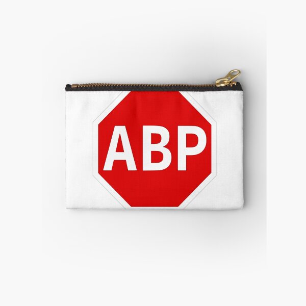 Item preview, Adblock Plus ABP Logo Icon on White Background designed and sold by LuislpArt.