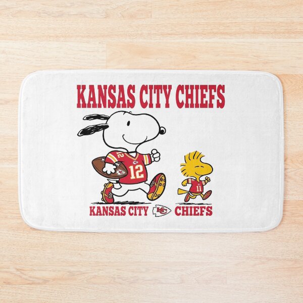 Item preview,  Snoopy Kansas City Chiefs Game Day Football Fan Art designed and sold by CaneufeyCip.