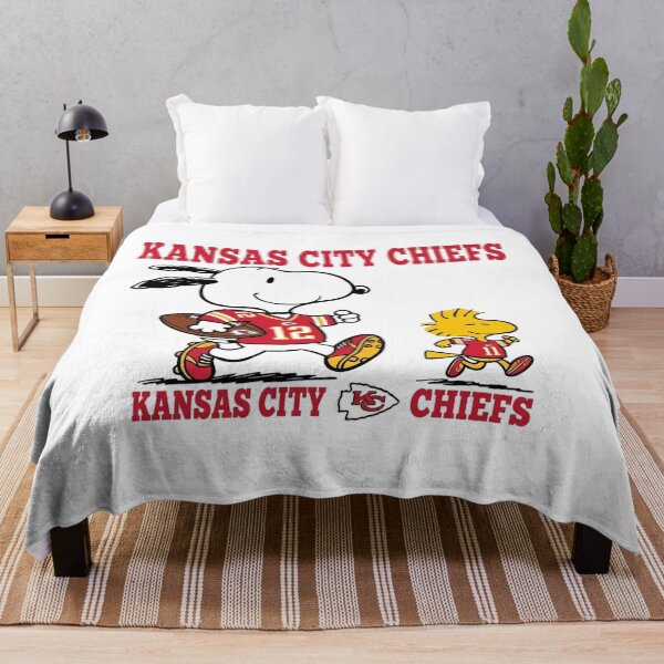 Item preview, Snoopy Kansas City Chiefs Game Day Football Fan Art designed and sold by CaneufeyCip.