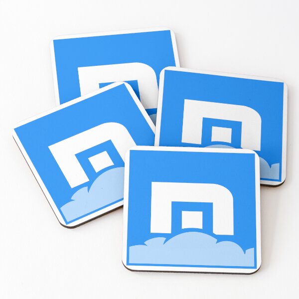 Item preview, Blue Browser Application Logo Icon on White Background designed and sold by LuislpArt.