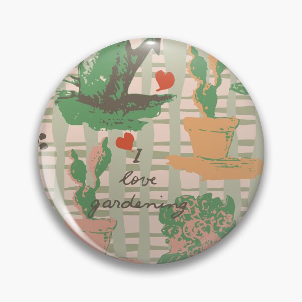 Item preview, Gardening Lover Watering can Plants Pots Flowers  designed and sold by Jaana Day.