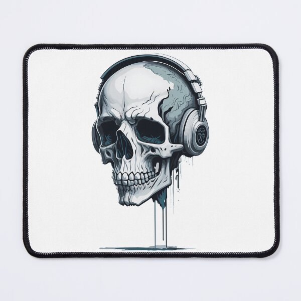 Item preview, Skull Head With Headphone - Skullcandy designed and sold by azoandray.