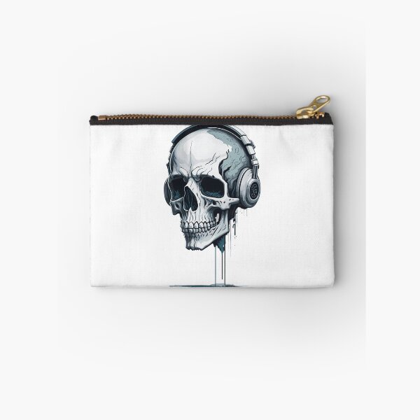 Item preview, Skull Head With Headphone - Skullcandy designed and sold by azoandray.