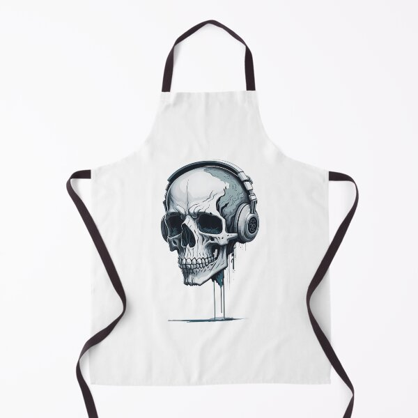 Item preview, Skull Head With Headphone - Skullcandy designed and sold by azoandray.