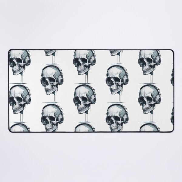 Item preview, Skull Head With Headphone - Skullcandy designed and sold by azoandray.