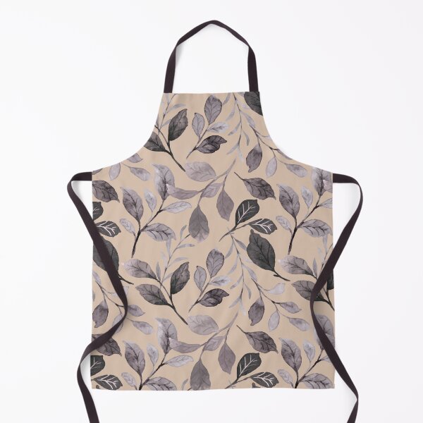 Item preview, Muted Neutral Watercolor Botanical Leaf Pattern designed and sold by Jyoti Digital Artist.