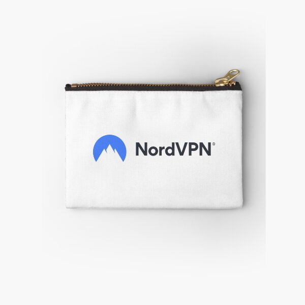 Item preview, NordVPN Mountain Symbol and Text Logo on Dark Background designed and sold by LuislpArt.