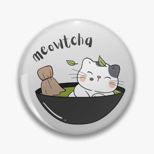 Item preview, Meowtcha Matcha Cat designed and sold by monika-arthing.